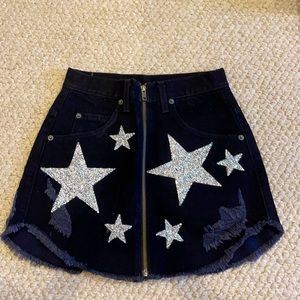 LF star patch skirt
